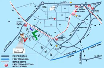 M3M MERLIN,Golf Rd Extn Gurgaon Gurgaon