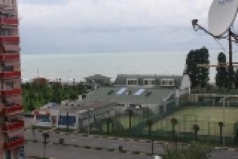 house in front of sea` Batumi
