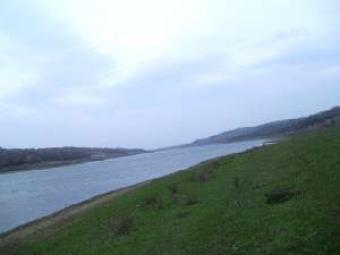 Land exactly on the coast of dam Vidin
