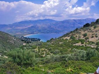 Ionian mainland seaview plot Palairos