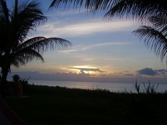 Last real sandy beach available Big Corn Island, Nicaragua