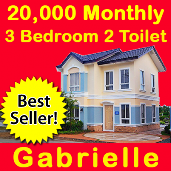 Gabrielle 3bed 2toilet 19K mthly Cavite