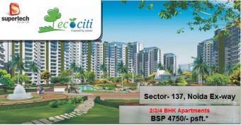 Supertech Ecociti Offering 2/3/4 Noida