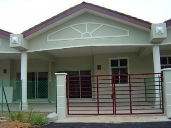 Brand new single storey terrace Melaka