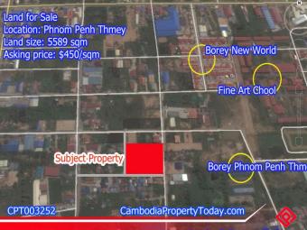 Plot of land Phnom Penh Phnom Penh