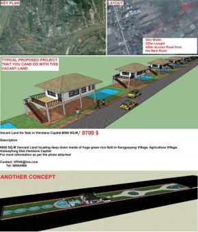 Plot of land Vientiane Vientiane