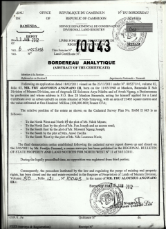 Plot of land Bamenda Bamenda
