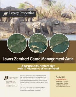 Plot of land lower zambezi Lower Zambezi