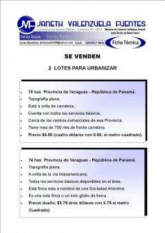 Plot of land Veraguas Veraguas