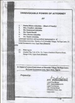 Plot of land Lagos Lagos