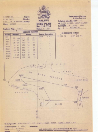Plot of land Blantyre Blantyre
