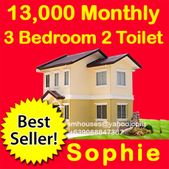 Sophie 3 bed 2 toilet 13k mthly. Cavite