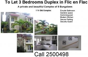 DUPLEX IN FLIC EN FLAC Flic En Flac