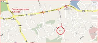 Land close to Boralesgamuwa Town Colombo
