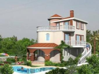 Lovely mountain & sea view villa Alanya