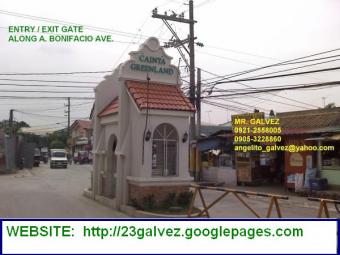 CAINTA GREENLAND LOT FOR SALE Cainta