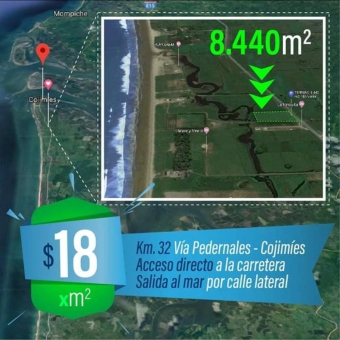 Plot of land Cojimies Cojimies