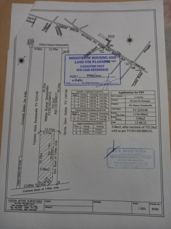 Plot of land Riviere du Rempart Riviere Du Rempart