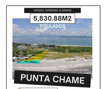 Plot of land Chame Chame